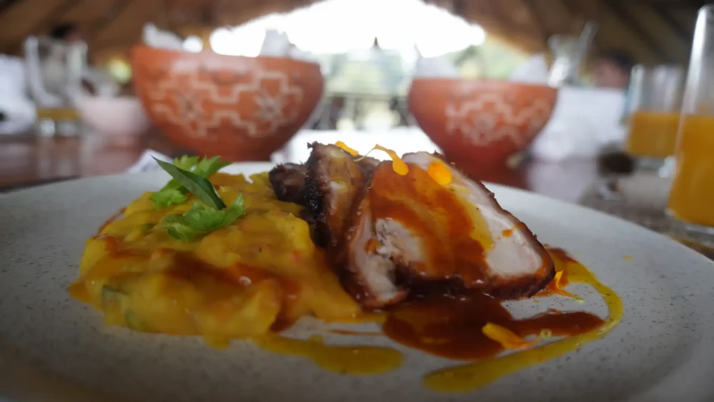 Gastronomía-Sacha-Kuna-Resort,  Sauce- Resort